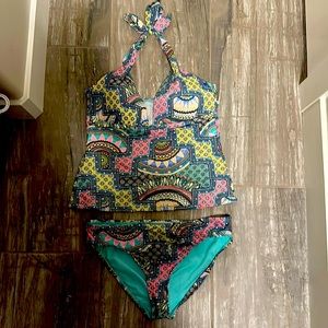 Womens ANA Size 12 Tankini Swimsuit